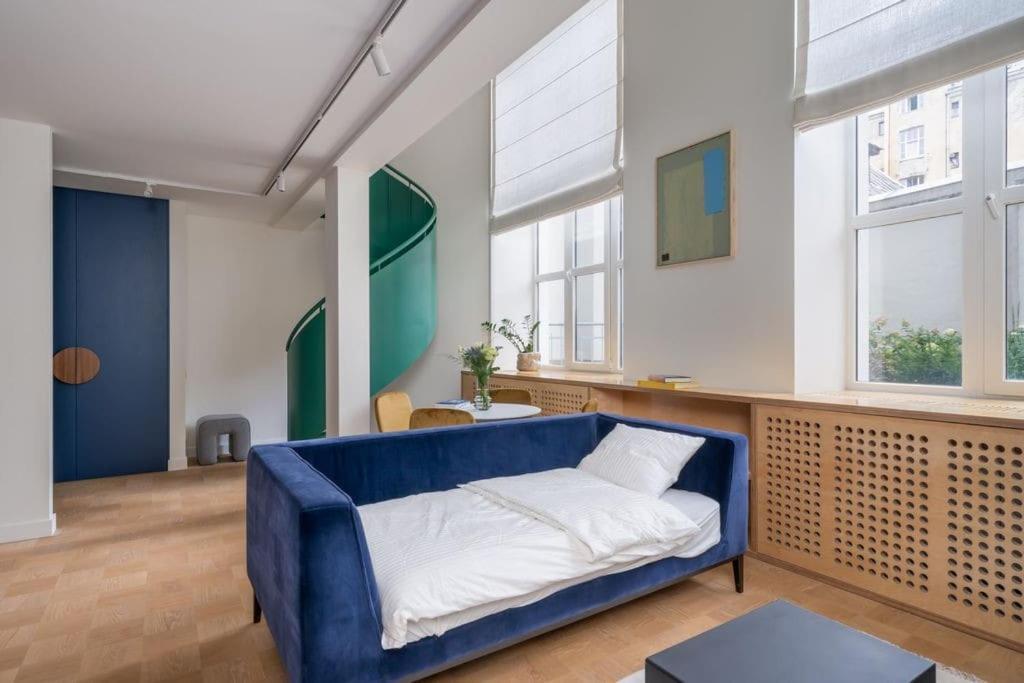 Designer Loft In The City Center Apartment Riga Bagian luar foto