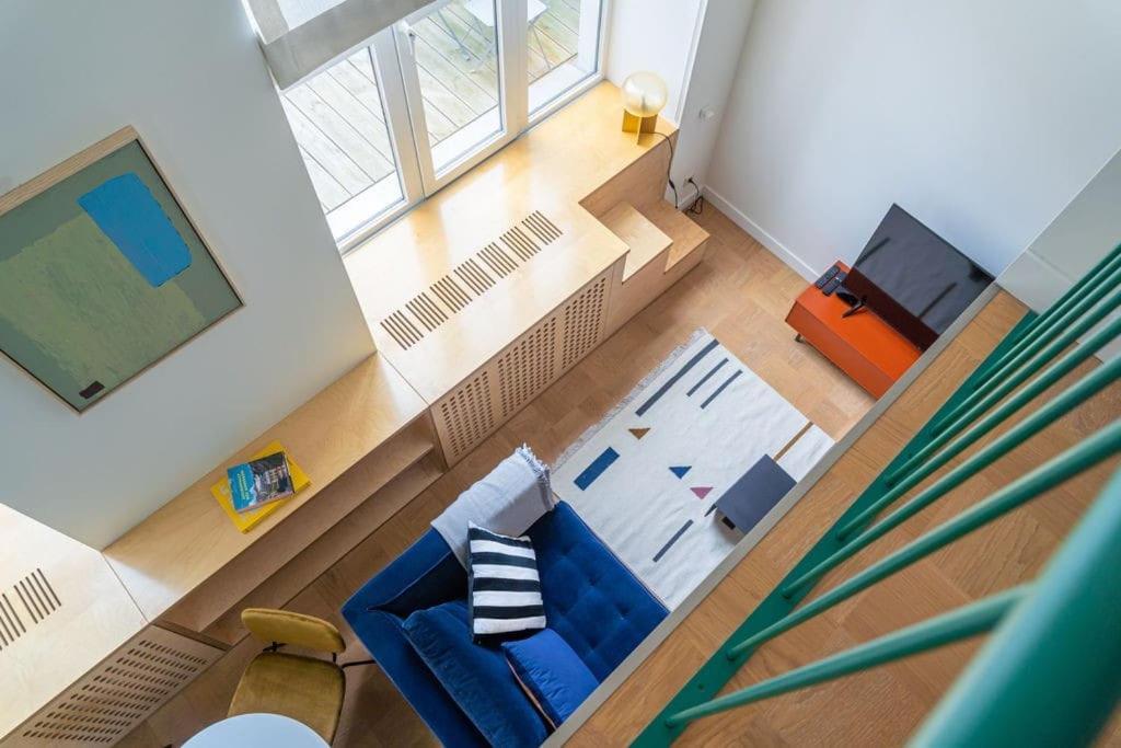 Designer Loft In The City Center Apartment Riga Bagian luar foto