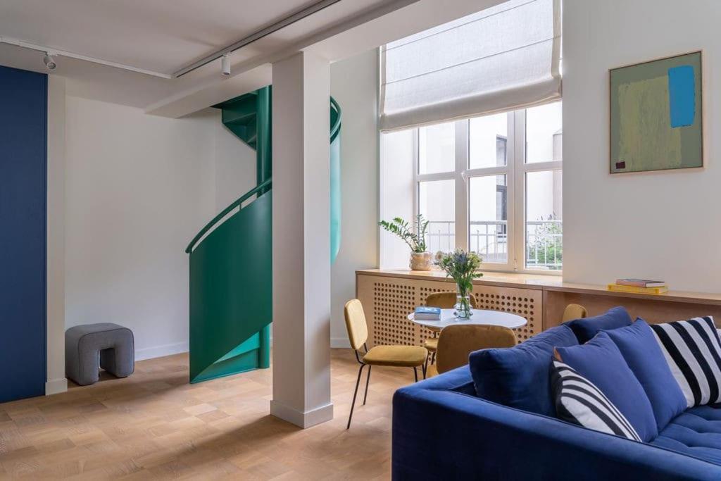 Designer Loft In The City Center Apartment Riga Bagian luar foto